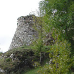 I resti di una torretta della fortezza